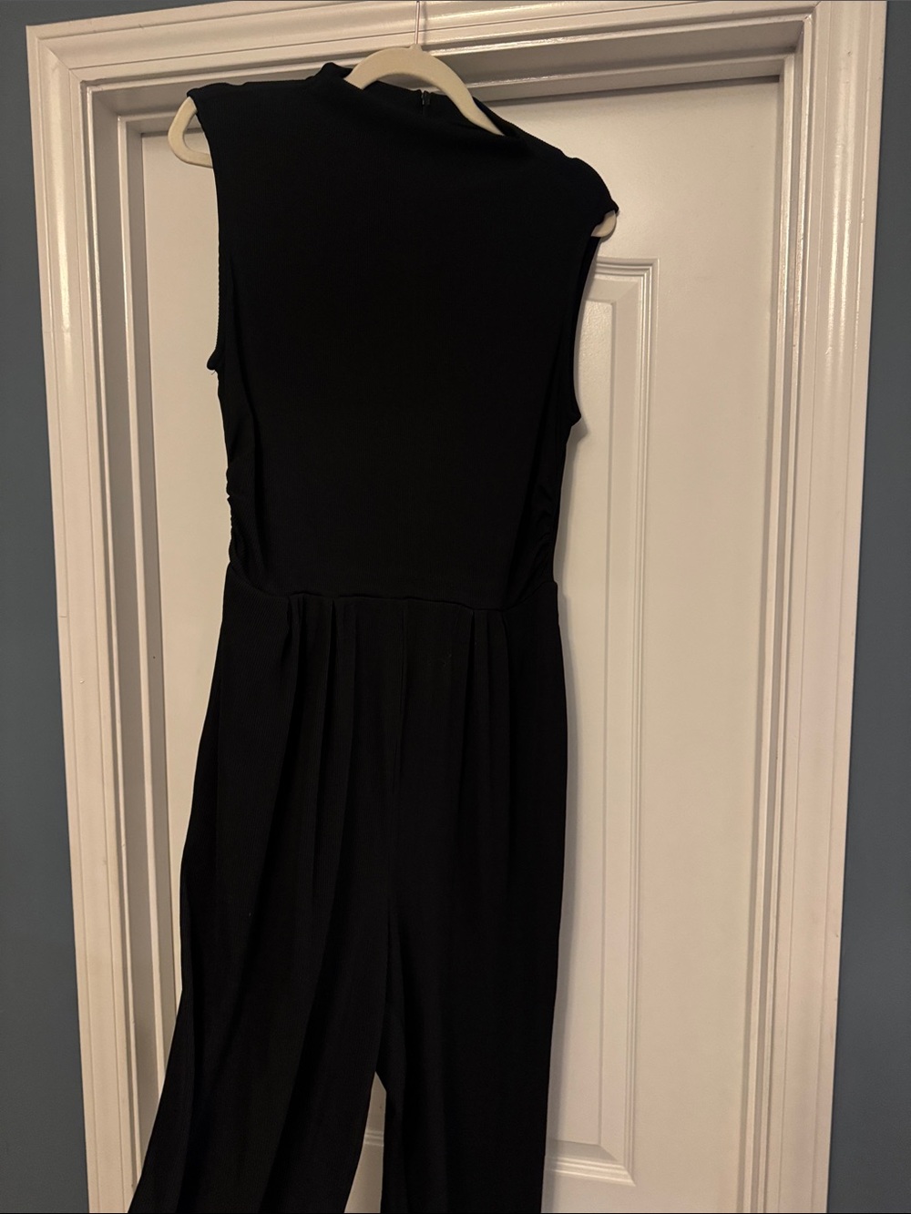 Sleek Sleeveless Black Jumpsuit — Timeless Silhouette